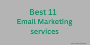 email marketing services